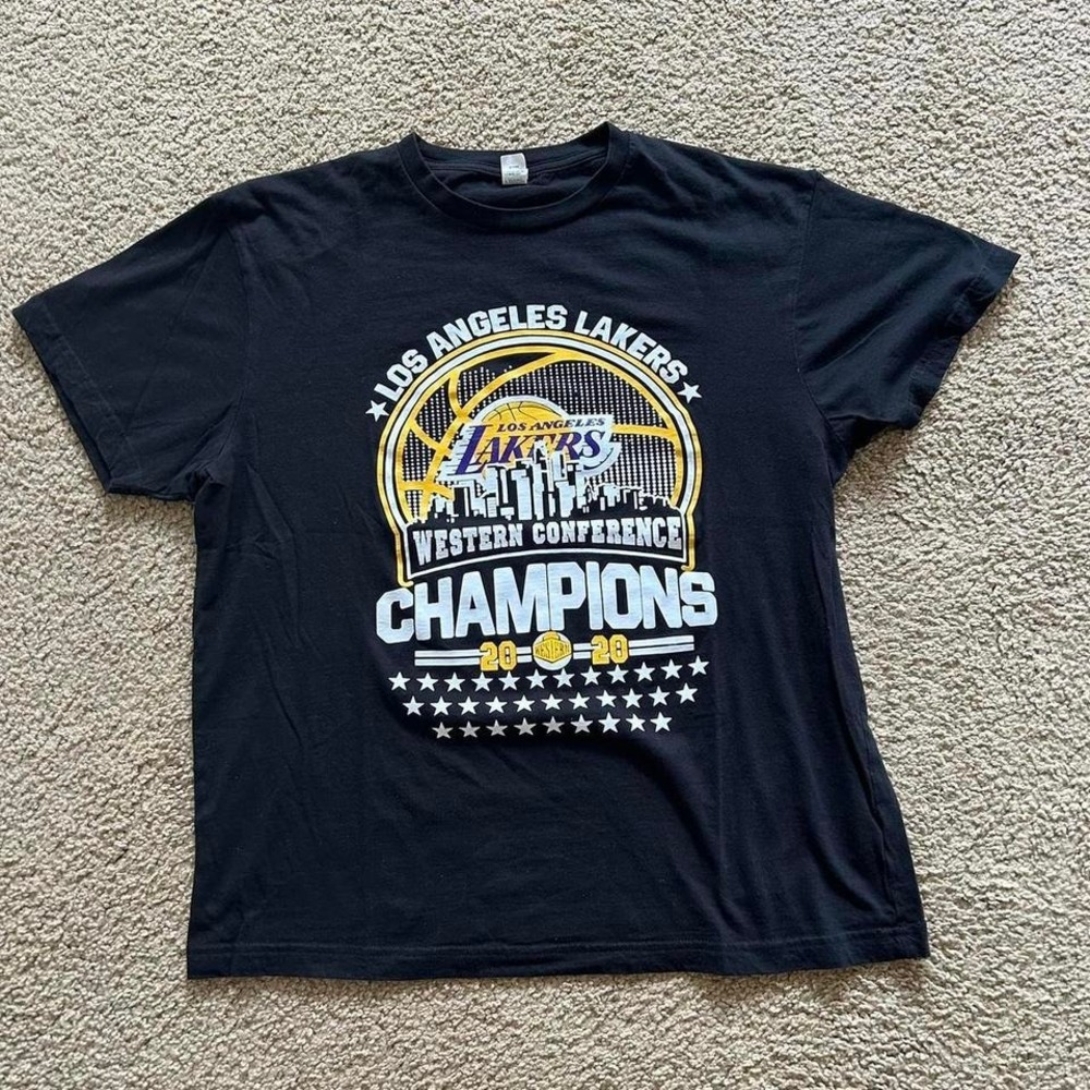 2020 Los‎ Angeles Lakers Western Conference Champions tee